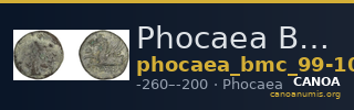 Phocaea BMC Phocaea 99-100 — CANOA
