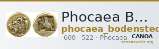 Phocaea Bodenstedt 1981 Series 1.13 — CANOA
