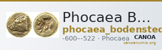 Phocaea Bodenstedt 1981 Series 1.14 — CANOA