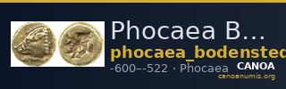 Phocaea Bodenstedt 1981 Series 1.14 — CANOA