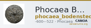 Phocaea Bodenstedt 1981 Series 1.15 — CANOA