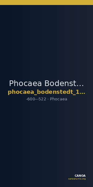 Phocaea Bodenstedt 1981 Series 1.1.5 — CANOA