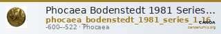 Phocaea Bodenstedt 1981 Series 1.16 — CANOA