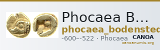 Phocaea Bodenstedt 1981 Series 1.2.1 — CANOA