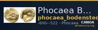 Phocaea Bodenstedt 1981 Series 1.2.1 — CANOA