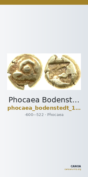 Phocaea Bodenstedt 1981 Series 1.2.2 — CANOA