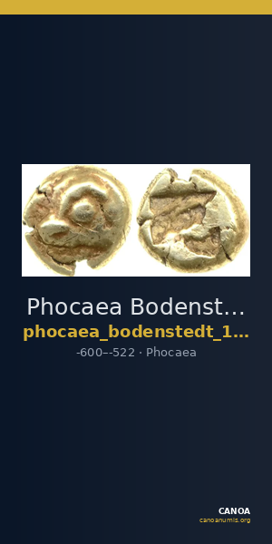 Phocaea Bodenstedt 1981 Series 1.2.2 — CANOA