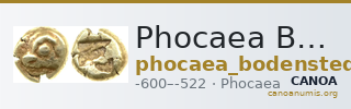 Phocaea Bodenstedt 1981 Series 1.2.2 — CANOA