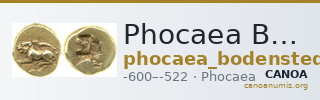 Phocaea Bodenstedt 1981 Series 1.27 — CANOA