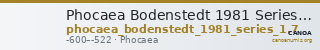 Phocaea Bodenstedt 1981 Series 1.7 — CANOA