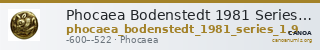 Phocaea Bodenstedt 1981 Series 1.9 — CANOA