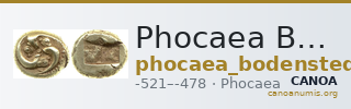 Phocaea Bodenstedt 1981 Series 2.29 — CANOA