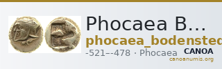 Phocaea Bodenstedt 1981 Series 2.30 — CANOA