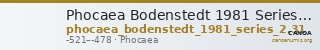 Phocaea Bodenstedt 1981 Series 2.31 — CANOA