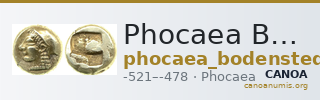 Phocaea Bodenstedt 1981 Series 2.32 — CANOA