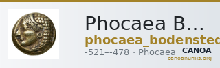 Phocaea Bodenstedt 1981 Series 2.33 — CANOA