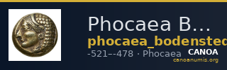 Phocaea Bodenstedt 1981 Series 2.33 — CANOA