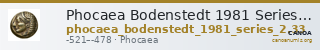 Phocaea Bodenstedt 1981 Series 2.33 — CANOA