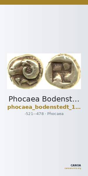 Phocaea Bodenstedt 1981 Series 2.37 — CANOA