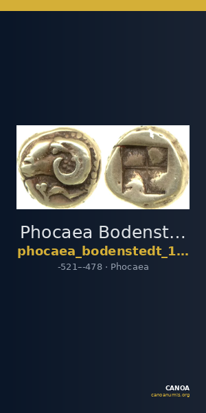 Phocaea Bodenstedt 1981 Series 2.37 — CANOA