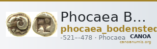 Phocaea Bodenstedt 1981 Series 2.37 — CANOA