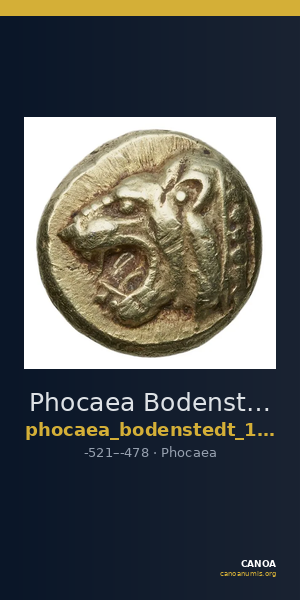 Phocaea Bodenstedt 1981 Series 2.38 — CANOA