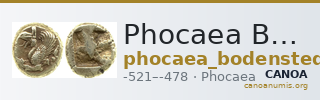 Phocaea Bodenstedt 1981 Series 2.39 — CANOA