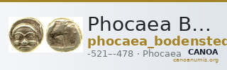 Phocaea Bodenstedt 1981 Series 2.43 — CANOA