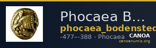 Phocaea Bodenstedt 1981 Series 3.51 — CANOA