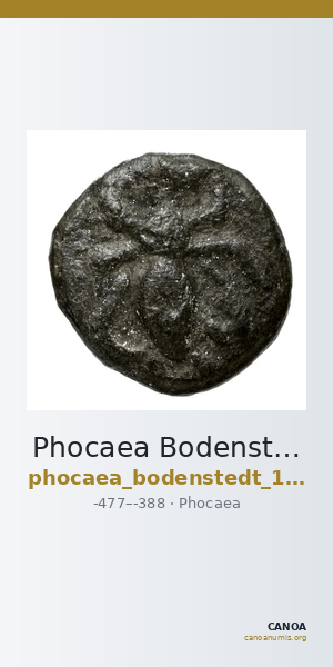 Phocaea Bodenstedt 1981 Series 3.53 — CANOA