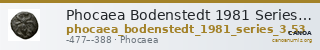 Phocaea Bodenstedt 1981 Series 3.53 — CANOA