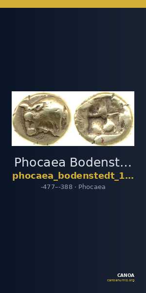 Phocaea Bodenstedt 1981 Series 3.56 — CANOA