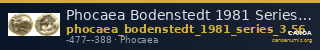 Phocaea Bodenstedt 1981 Series 3.56 — CANOA
