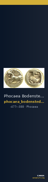 Phocaea Bodenstedt 1981 Series 3.57 — CANOA