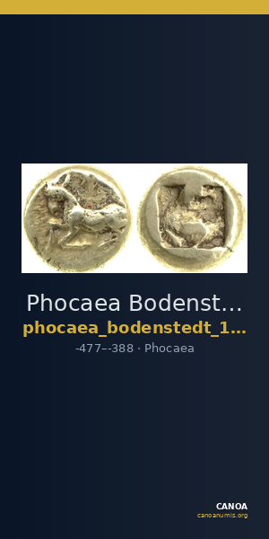 Phocaea Bodenstedt 1981 Series 3.57 — CANOA