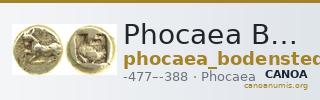 Phocaea Bodenstedt 1981 Series 3.57 — CANOA