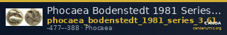 Phocaea Bodenstedt 1981 Series 3.61 — CANOA