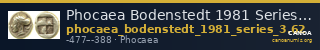Phocaea Bodenstedt 1981 Series 3.62 — CANOA