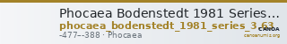 Phocaea Bodenstedt 1981 Series 3.63 — CANOA