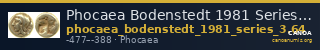 Phocaea Bodenstedt 1981 Series 3.64 — CANOA