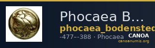Phocaea Bodenstedt 1981 Series 3.65 — CANOA