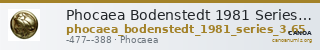 Phocaea Bodenstedt 1981 Series 3.65 — CANOA
