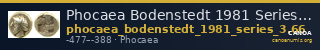 Phocaea Bodenstedt 1981 Series 3.66 — CANOA