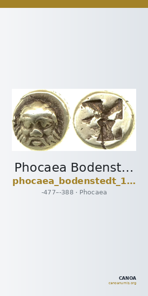 Phocaea Bodenstedt 1981 Series 3.67 — CANOA