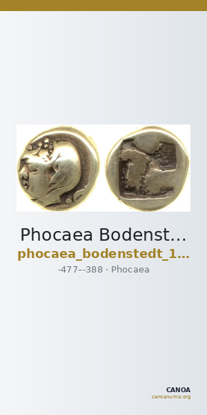 Phocaea Bodenstedt 1981 Series 3.70 — CANOA