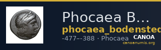 Phocaea Bodenstedt 1981 Series 3.76 — CANOA
