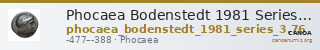 Phocaea Bodenstedt 1981 Series 3.76 — CANOA