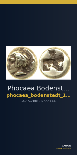 Phocaea Bodenstedt 1981 Series 3.77 — CANOA