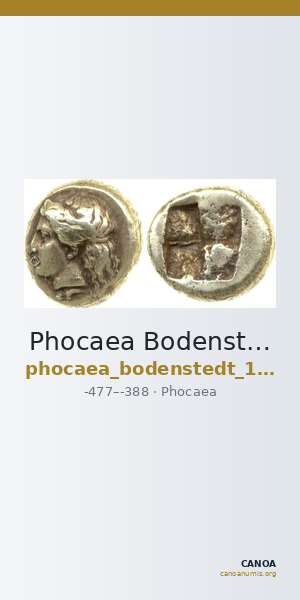Phocaea Bodenstedt 1981 Series 3.78 — CANOA