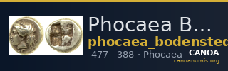 Phocaea Bodenstedt 1981 Series 3.78 — CANOA